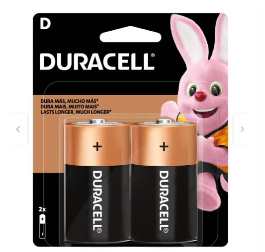 PILA D 2U DURACELL